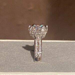 Diamond Moissanite Ring